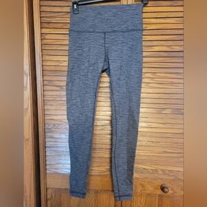 Lululemon Wunder Under high-rise tights Coco Pique Black/Black Size 8